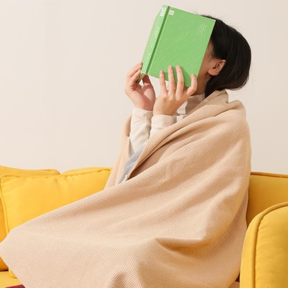 Portable Heated Shawl — Carbon Fiber Heating, Constant Temperature, Dual-Helix Design for Safe, Cozy Warmth + FREE Shipping Today